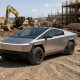 Tesla Cybertruck construction site