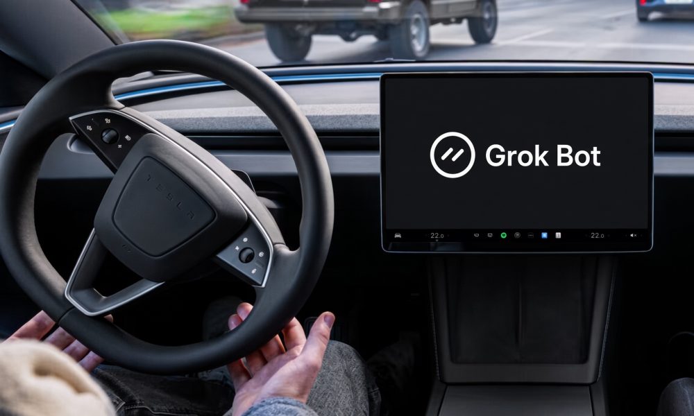 Tesla integrates Grok Bot into its vehicles as a voice assistant