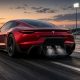 Concept rendering of a Tesla Roadster with SpaceX Package via Grok