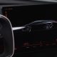 The next generation Tesla Roadster’s touchscreen, shown in Tesla’s first official look at the car’s interface. (Credit: Tesla/X)
